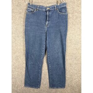 Ralph‎ Lauren Lauren Jeans Co. Women's Jeans Size 12 Blue Denim Cotton